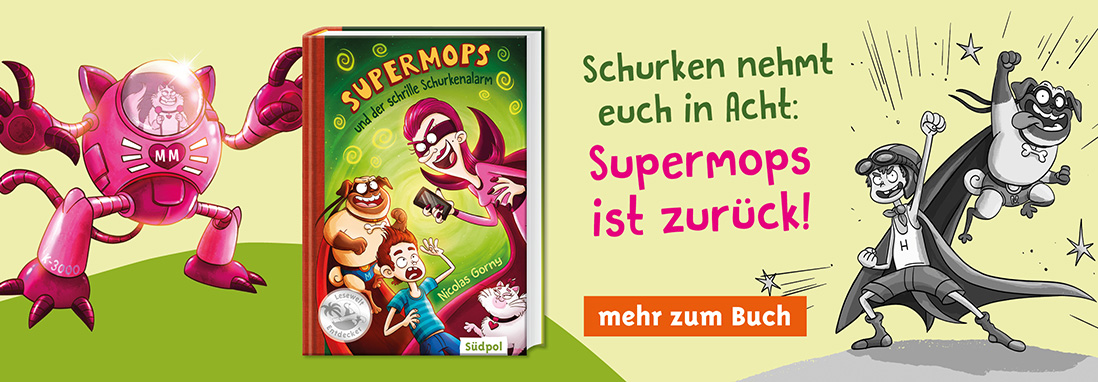 Kinderbuchserie Supermops